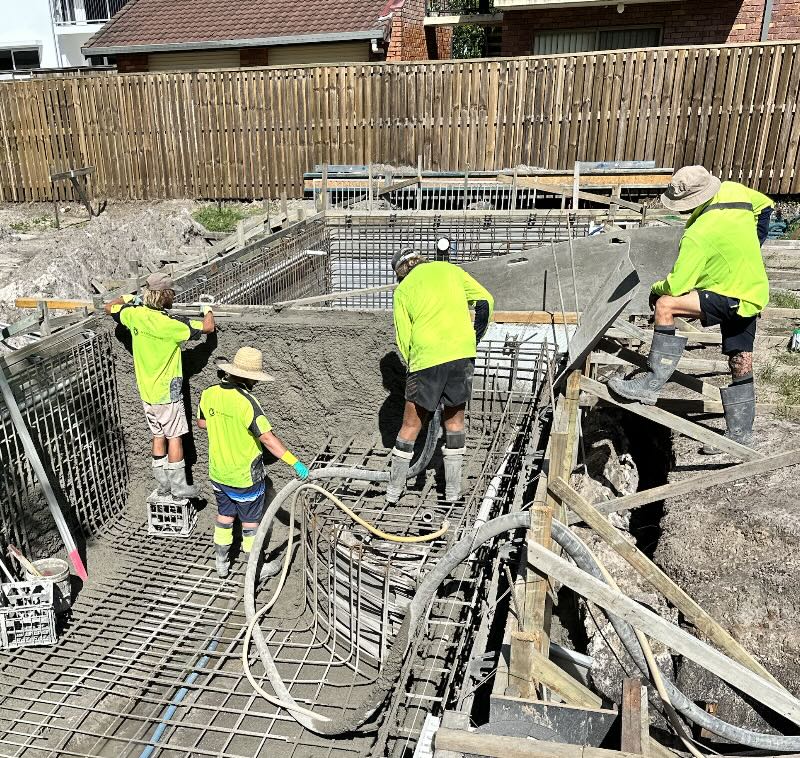 Pour Concrete